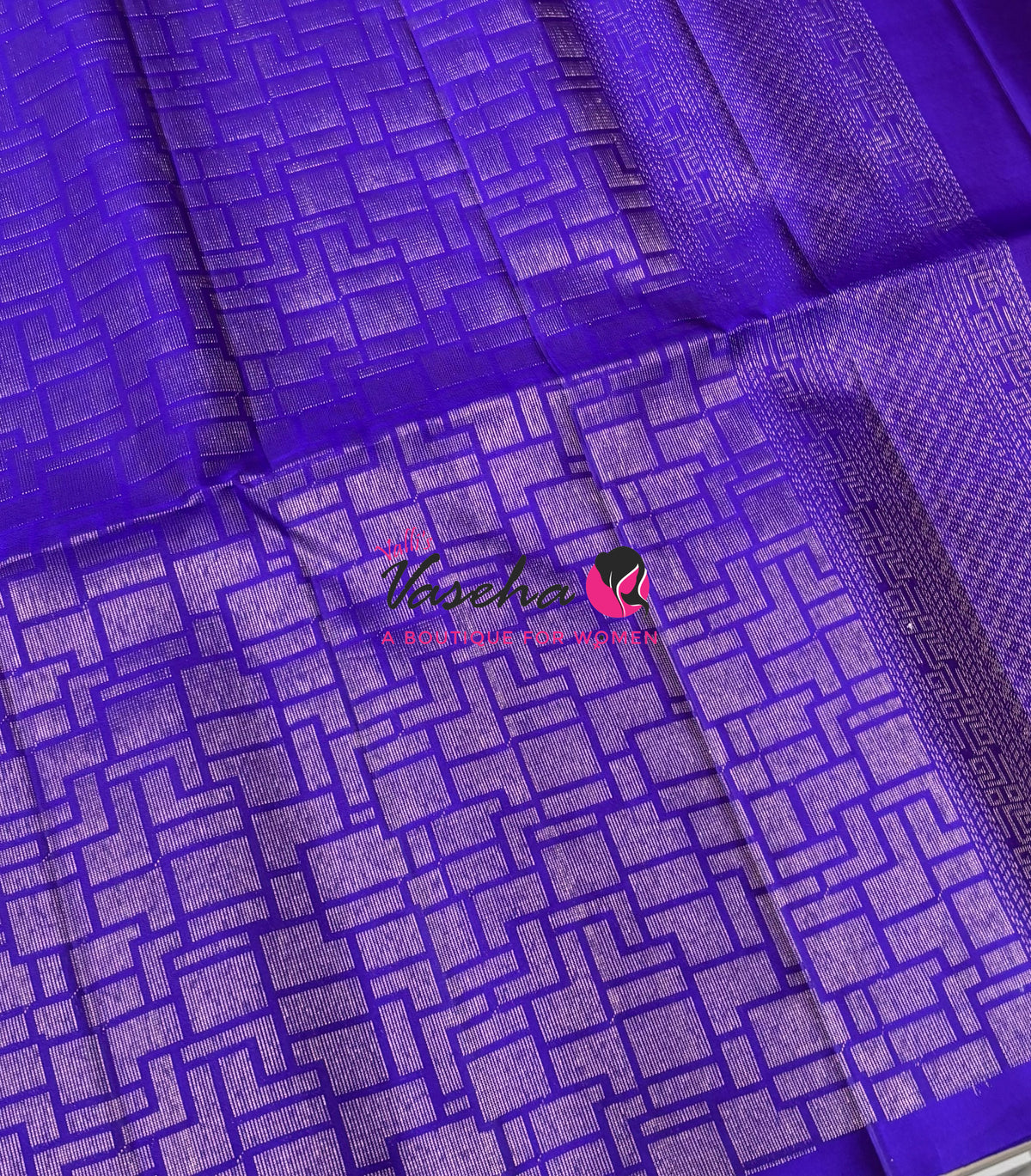 Pure Soft Silk Saree - Lavender & Violet - VVPSS124