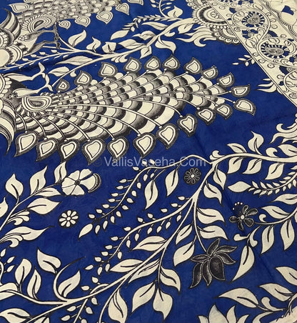 Pure Kalamkari Cotton Saree - VVPKC002