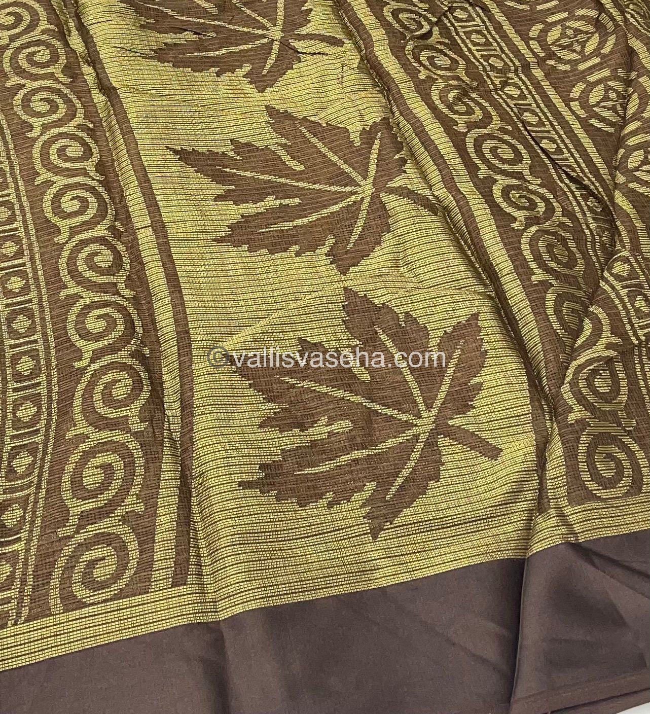Mixed Cotton Brasso Saree - VVBS001