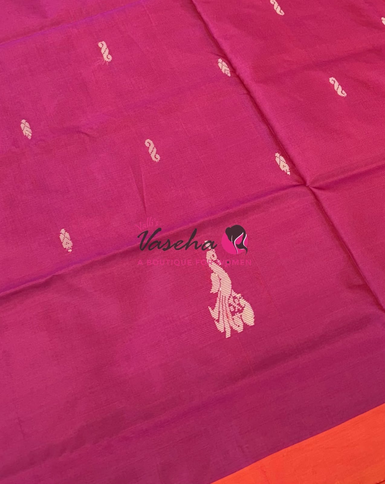Vazhai Pattu Saree / Banana Pith - With Blouse - VVVPS002