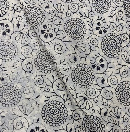 Pure Kalamkari Cotton Saree - VVPKC002