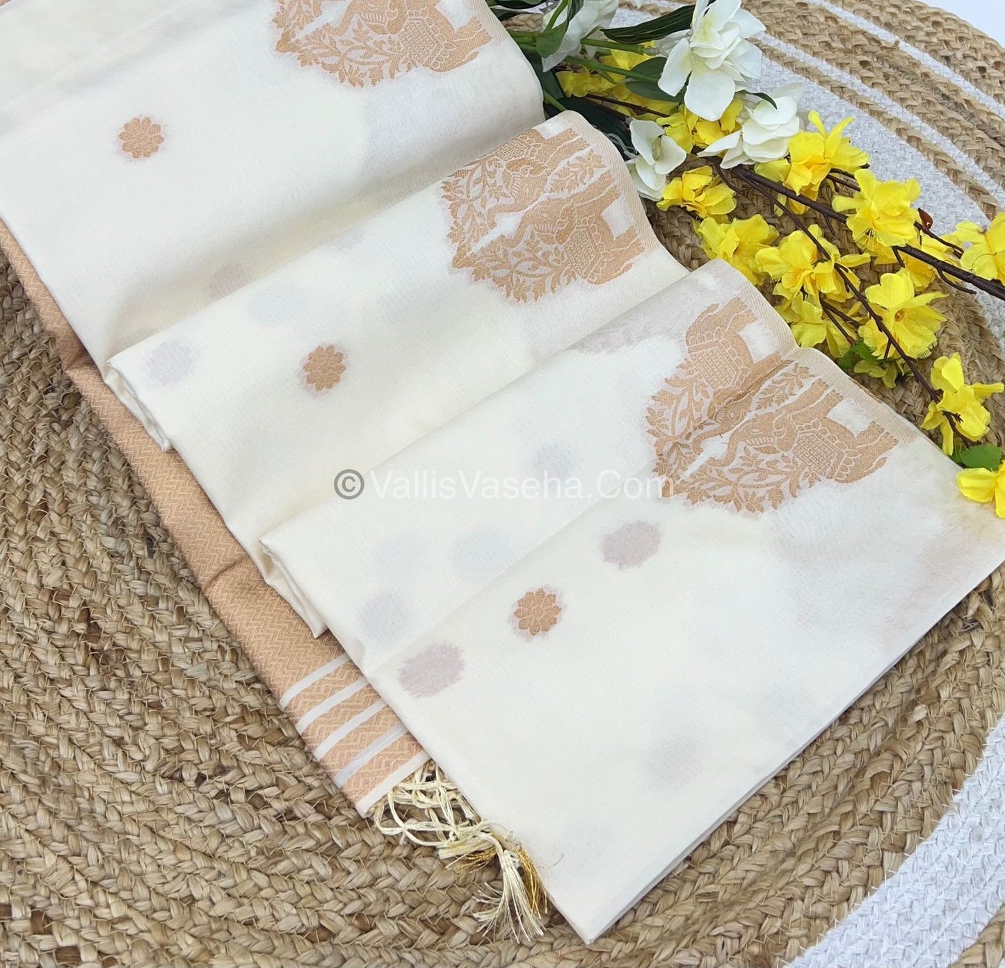 Mulberry Semi Silk - Cream Shade - VVMSS003