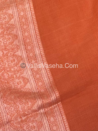 Fancy Saree - Mixed Variety - Orange Shade - VVFBS001