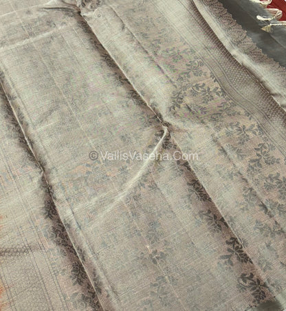 Half Mix - Pure Soft Silk Saree - VVPSS041