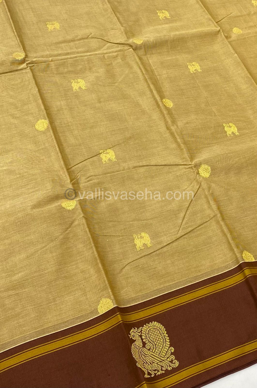 Premium Kanchi Cotton Saree - VVKCS004