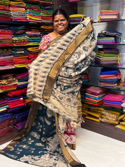 Chennur Silk | Kalamkari Prints | VVCS005