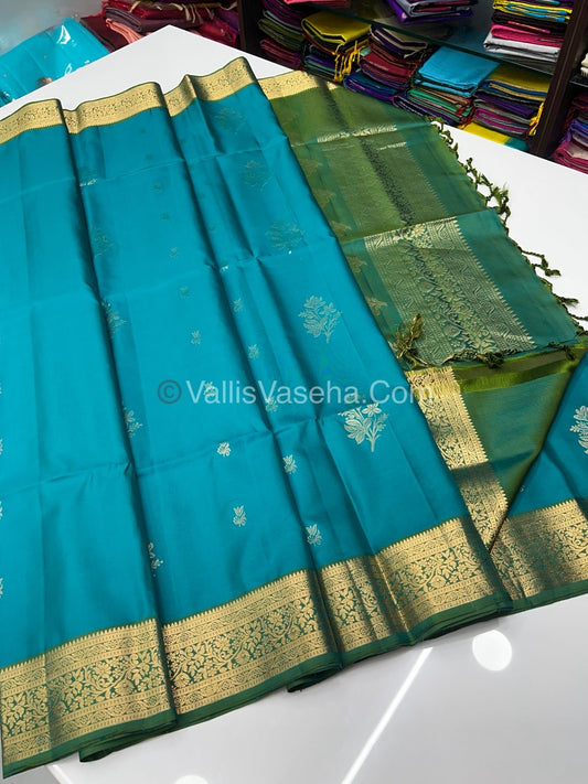 Pure Soft Silk Saree - Kanchi Border - VVPSS015