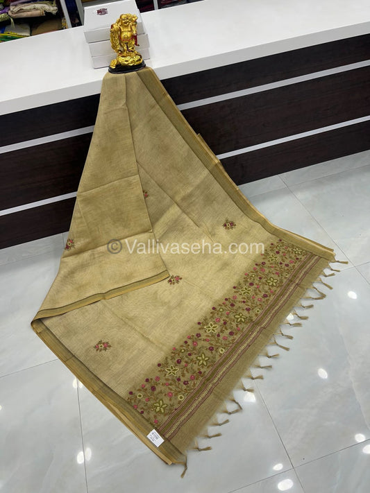 French Knot - Tissue Saree -  VVLFN001