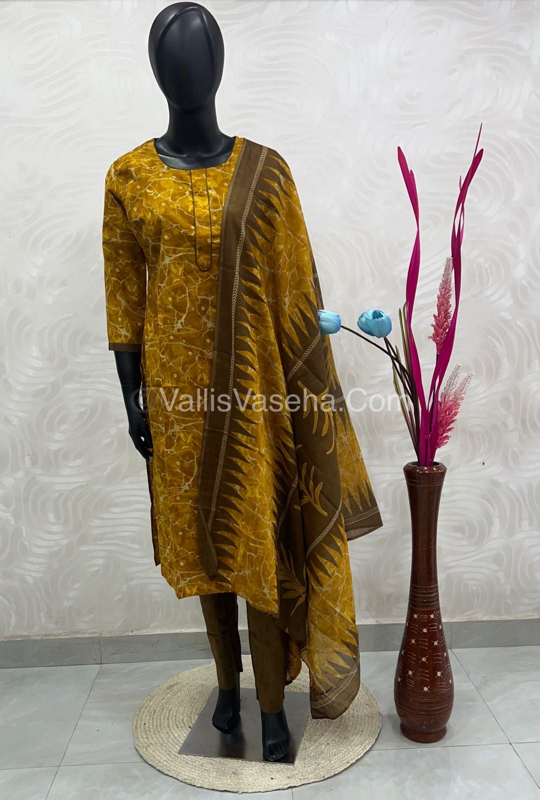 Ready Made - Salwar, Kameez & Duppatta(3pc) - Printed - VVRBS002