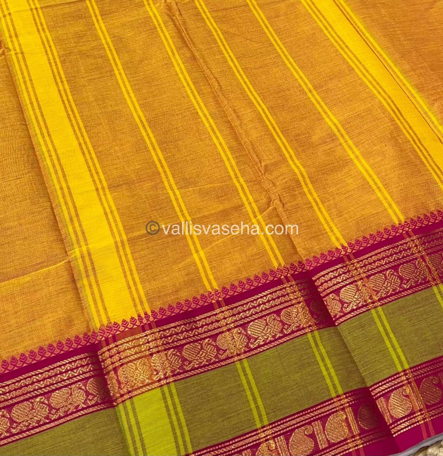 Kanchi Cotton Saree - VVKCS009