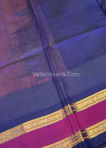15% Offer Saree - Pure Korvai Silk Cotton - VVDS004