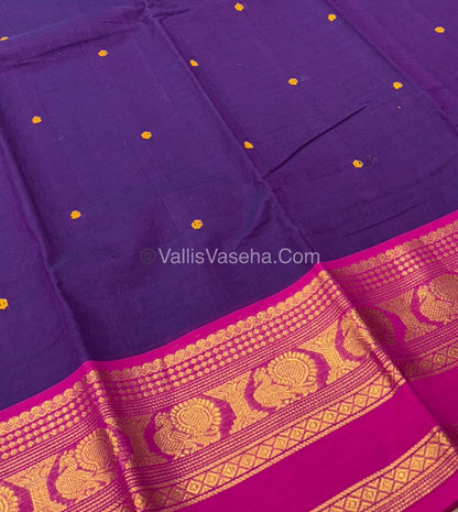 Kanchi Cotton Saree - VVKCS012