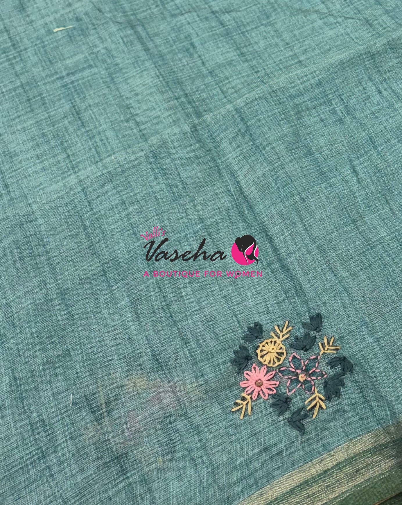 French Knot - Tissue Saree  - VVLFN019
