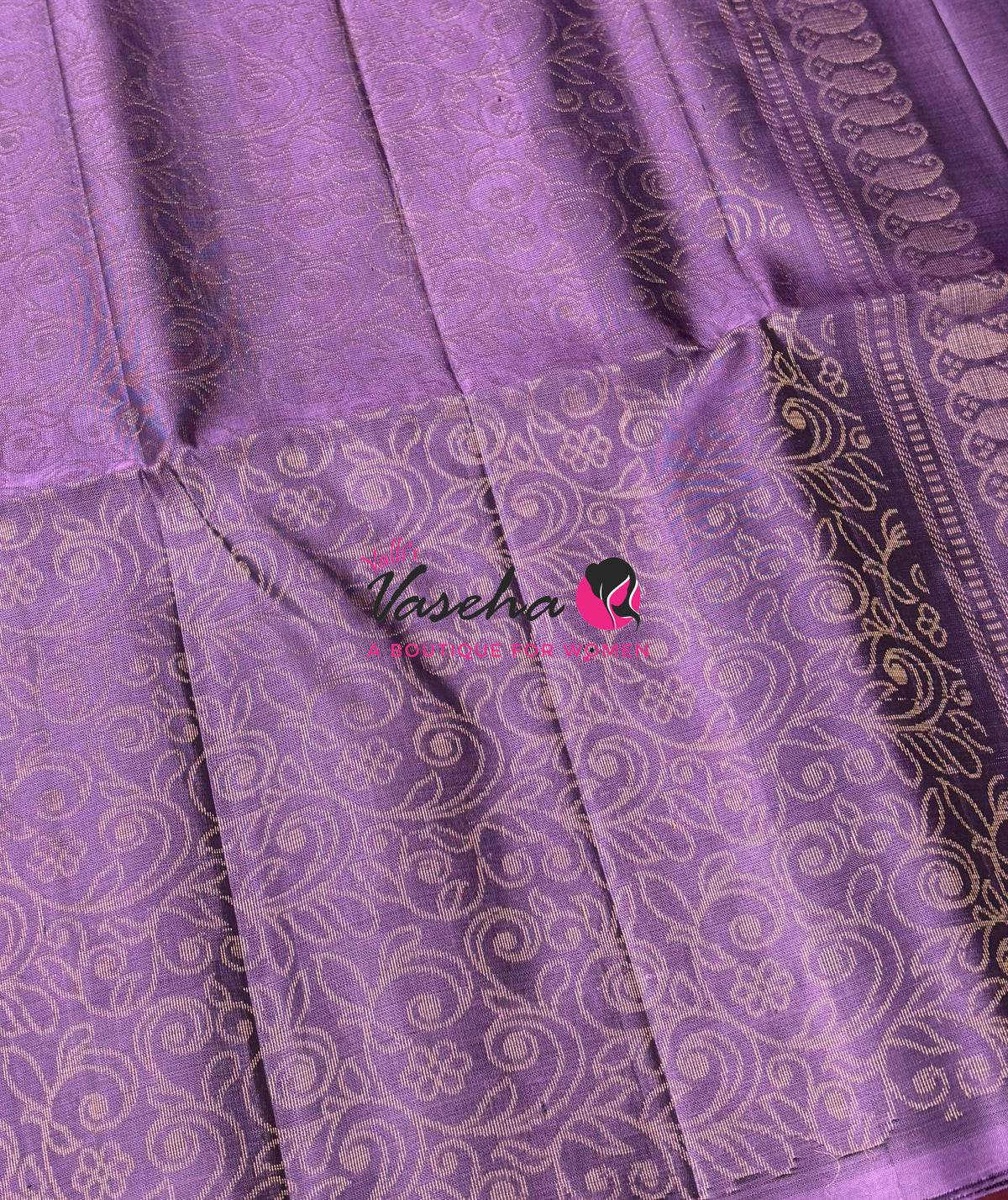 Pure Soft Silk Saree  - Purple & Lavender Combo - VVPSS137