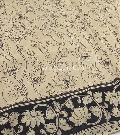 Pure Kalamkari Cotton Saree - VVPKC001