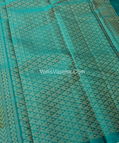 Half Mix - Pure Soft Silk Saree - VVPSS030