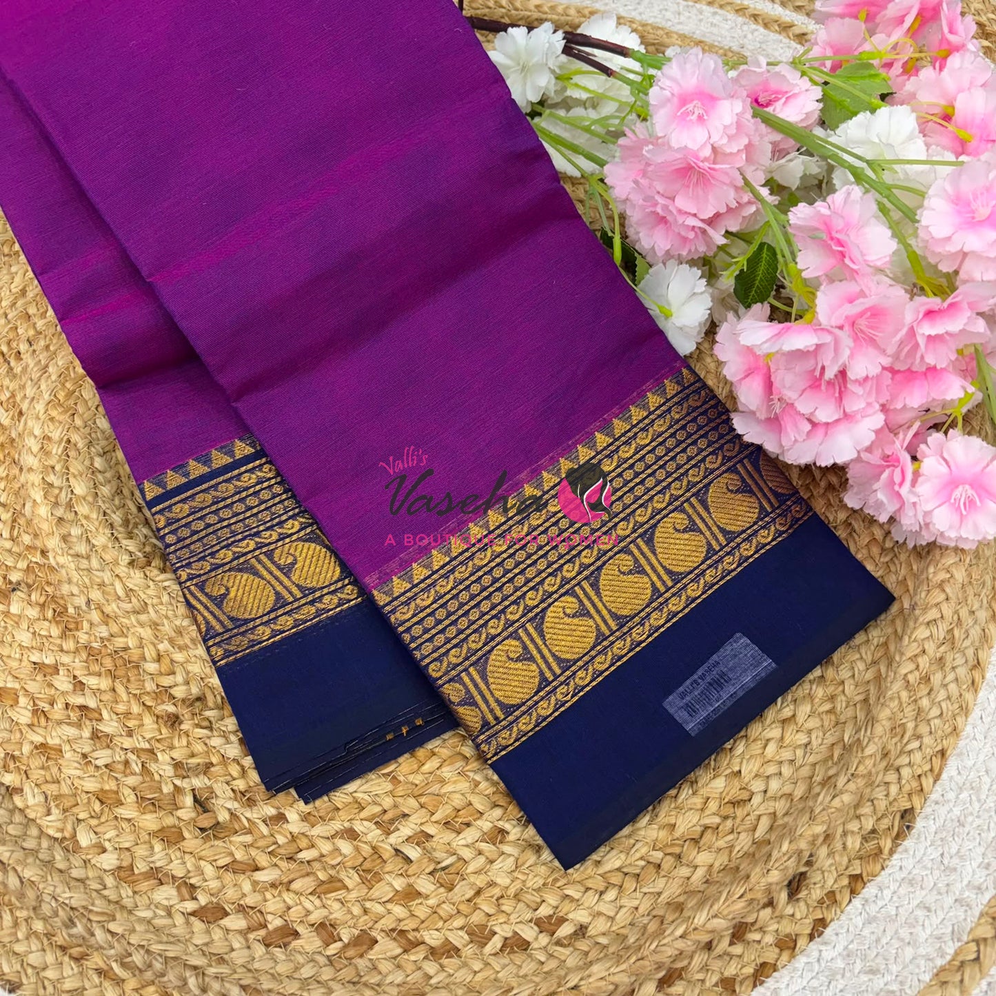 Kanchi Cotton Saree - VVKCS019