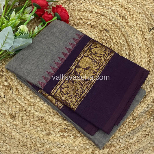 Kanchi Cotton Saree - VVKCS007