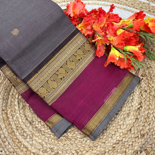 Kanchi Cotton Saree - VVKCS025