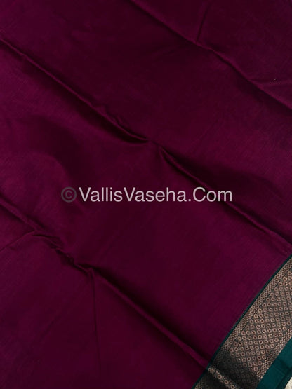 Dhaka Cotton Saree - VVDCS002