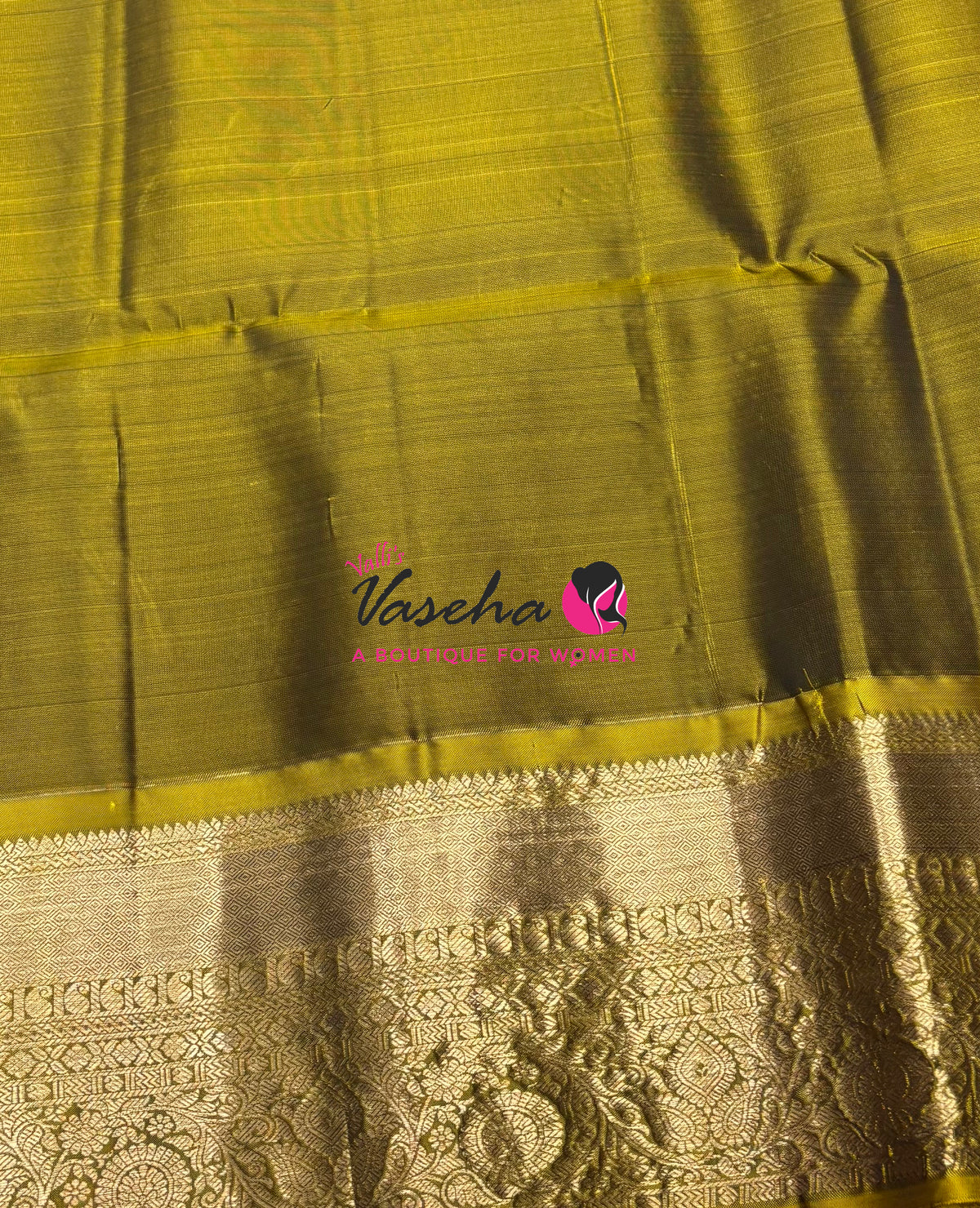Half Mix - Pure Soft Silk Saree - Vairavoosi Design - Purple & Lemon Green - VVPSS147