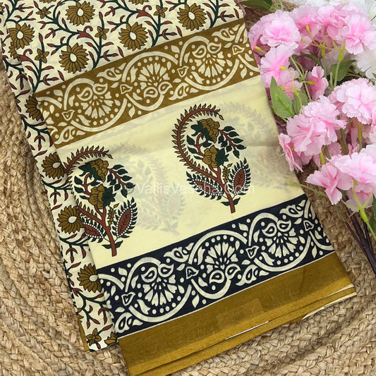 Pure Soft Mul Mul Cotton Sarees - VVMMC004