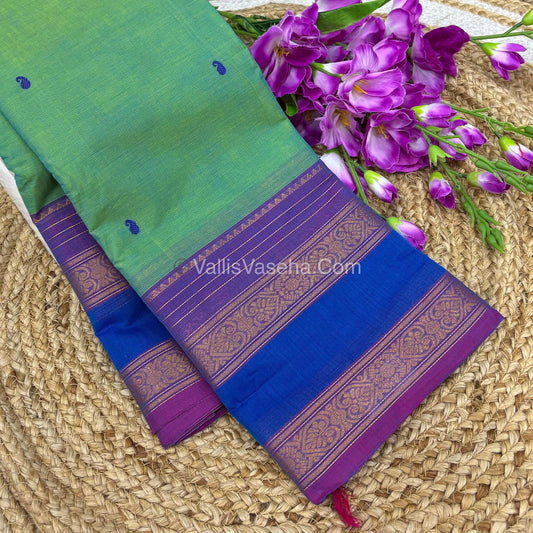 Kanchi Cotton Saree - VVKCS017