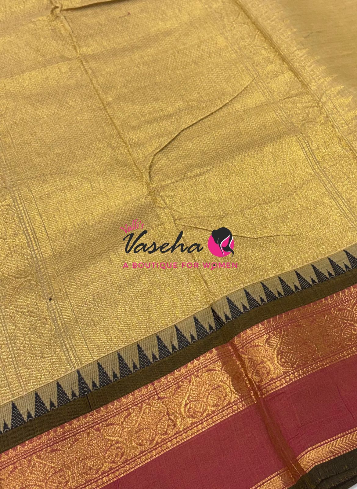 Kanchi Cotton Saree - VVKCS025