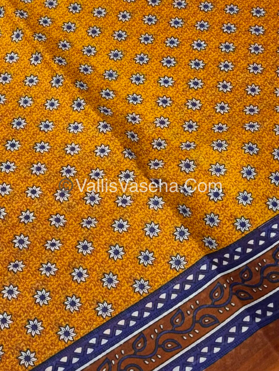 Pure Cotton Voile Saree | VVPVC001