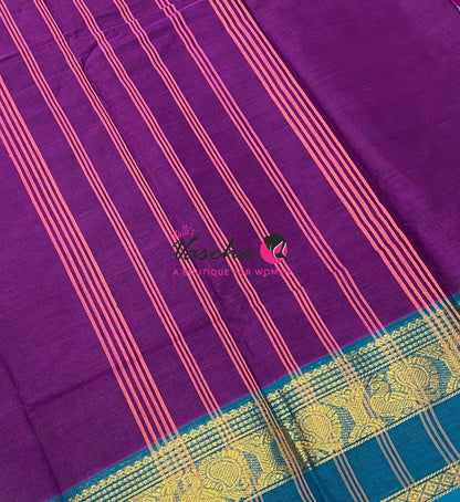 Kanchi Cotton Saree - VVKCS032