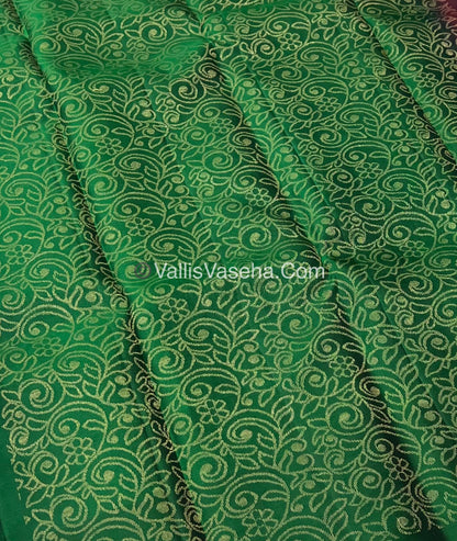 Half Mix - Pure Soft Silk Saree - VVPSS030