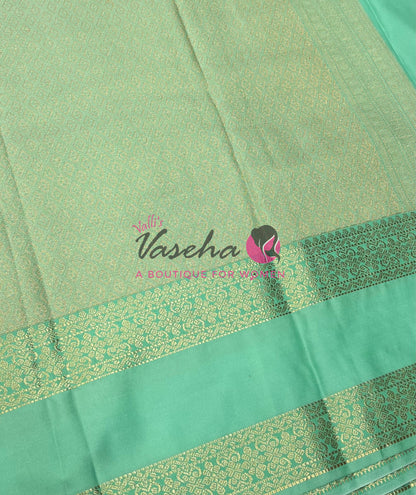 Semi Bridal Kanchi Silk  - Korvai - Premium- VVSKS008