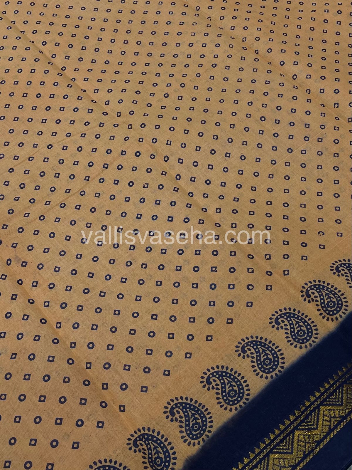 Sungudi Cotton Saree  - Bandini Print  - VVSBP001