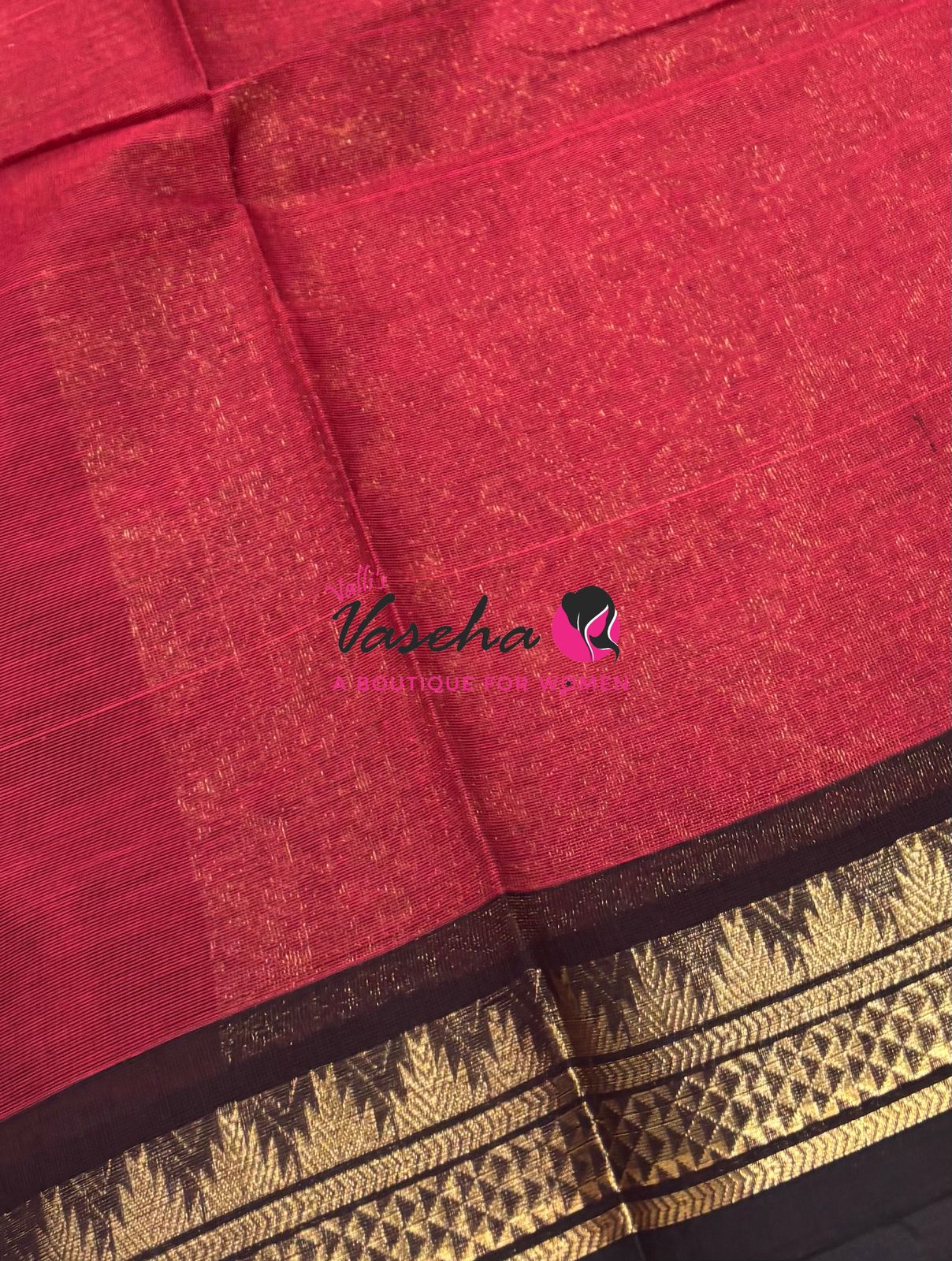 Kanchi Cotton Saree - VVKCS027