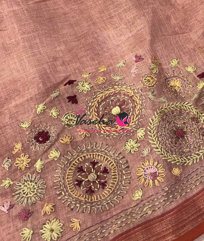 French Knot - Tissue Saree  - VVLFN019
