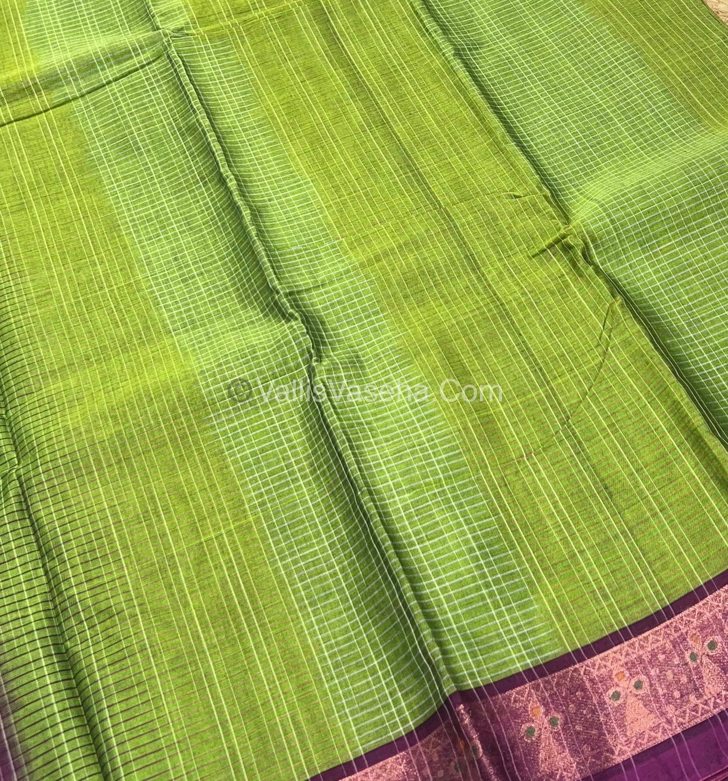 Dhaka Cotton Saree - VVDCS001