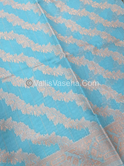 Fancy Saree - Mixed Variety -Sky Blue Shade - VVFBS003