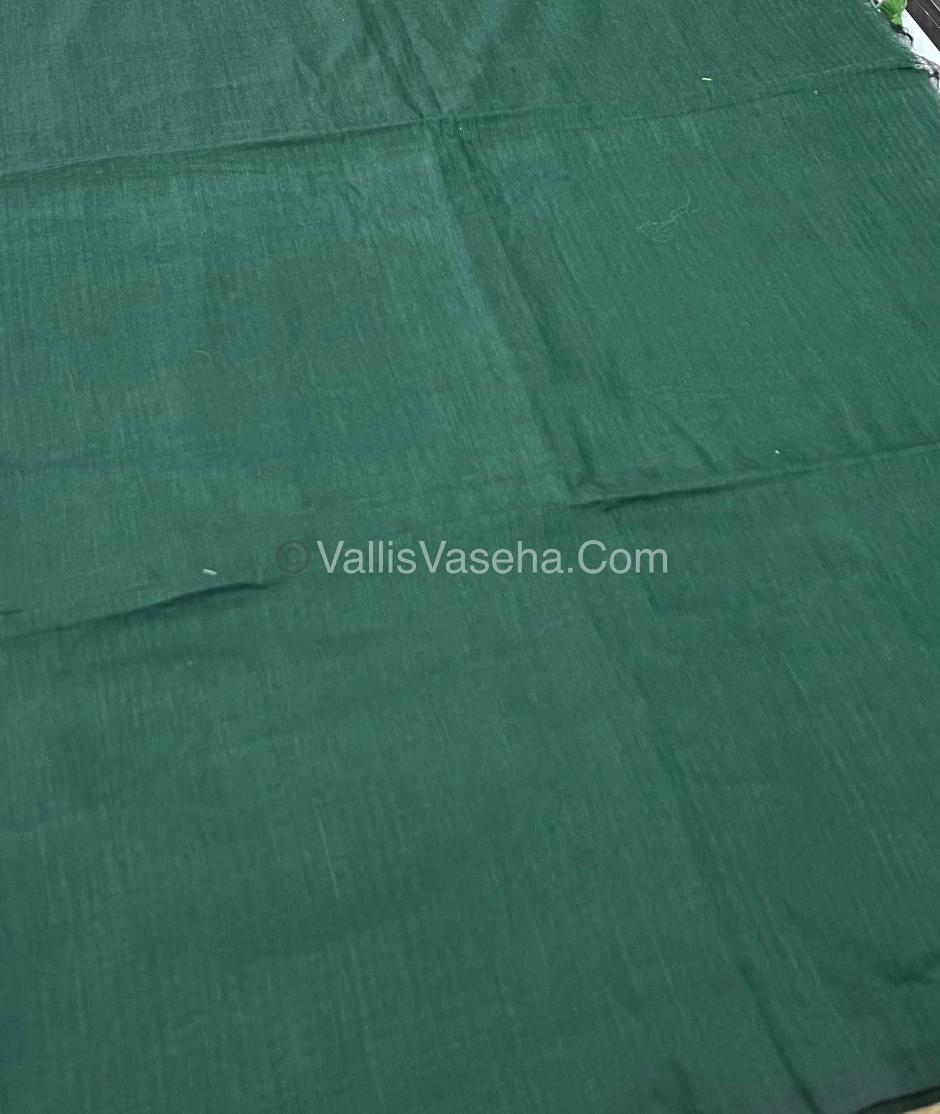 Khadi Cotton Sarees with Kalamkari Blouse - VVKCK001