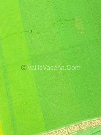 Semi Maheshwari Silk Cotton Saree - VVMSC006