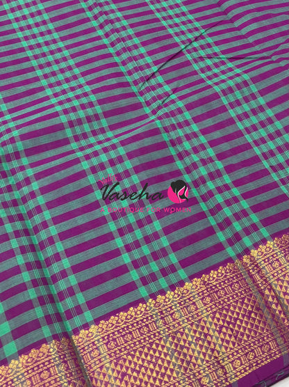 Chettinadu Cotton Saree - VVCCS004