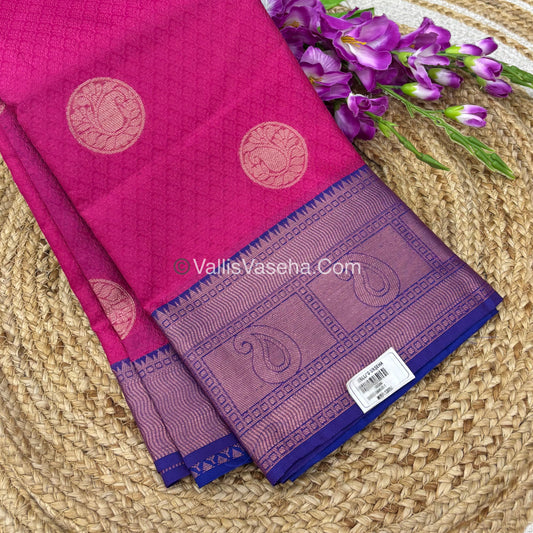50% less - Offer Saree - Muslin Silk Saree  - VVDS005
