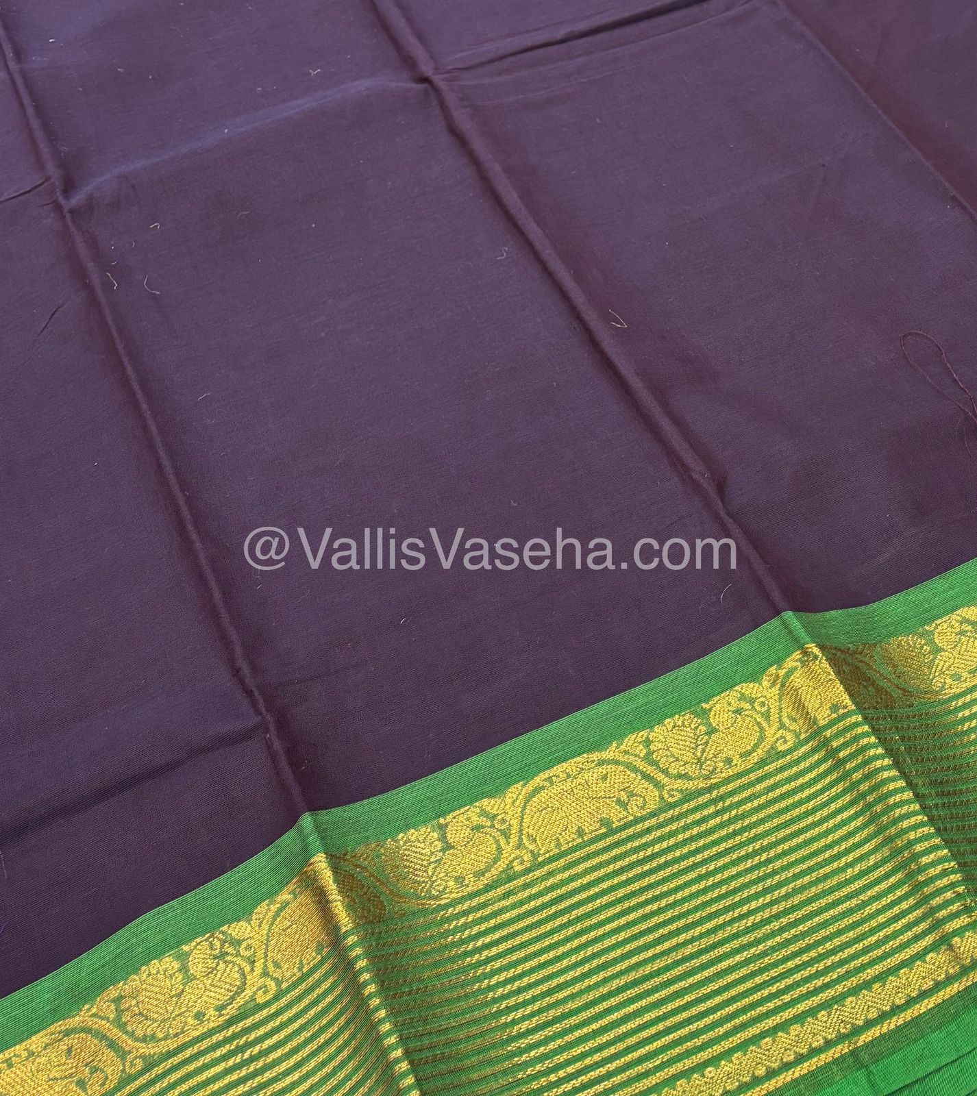 Kanchi Cotton Saree - VVKCS016