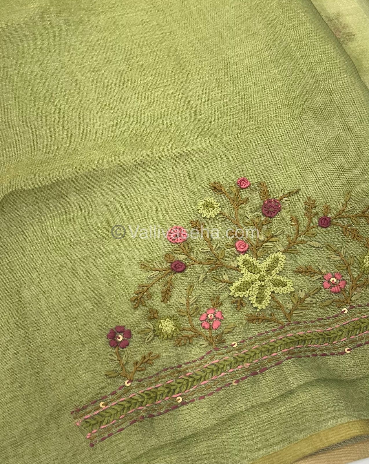 French Knot - Tissue Saree -  VVLFN001