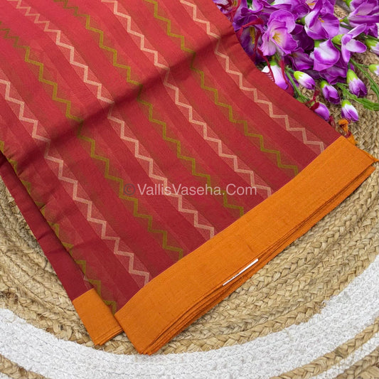 Premium Negamam Cotton Saree - VVNCS001