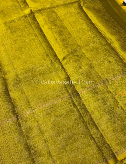 Half Mix - Pure Soft Silk Saree - Long Retta Petta Border with Butta - VVPSS076