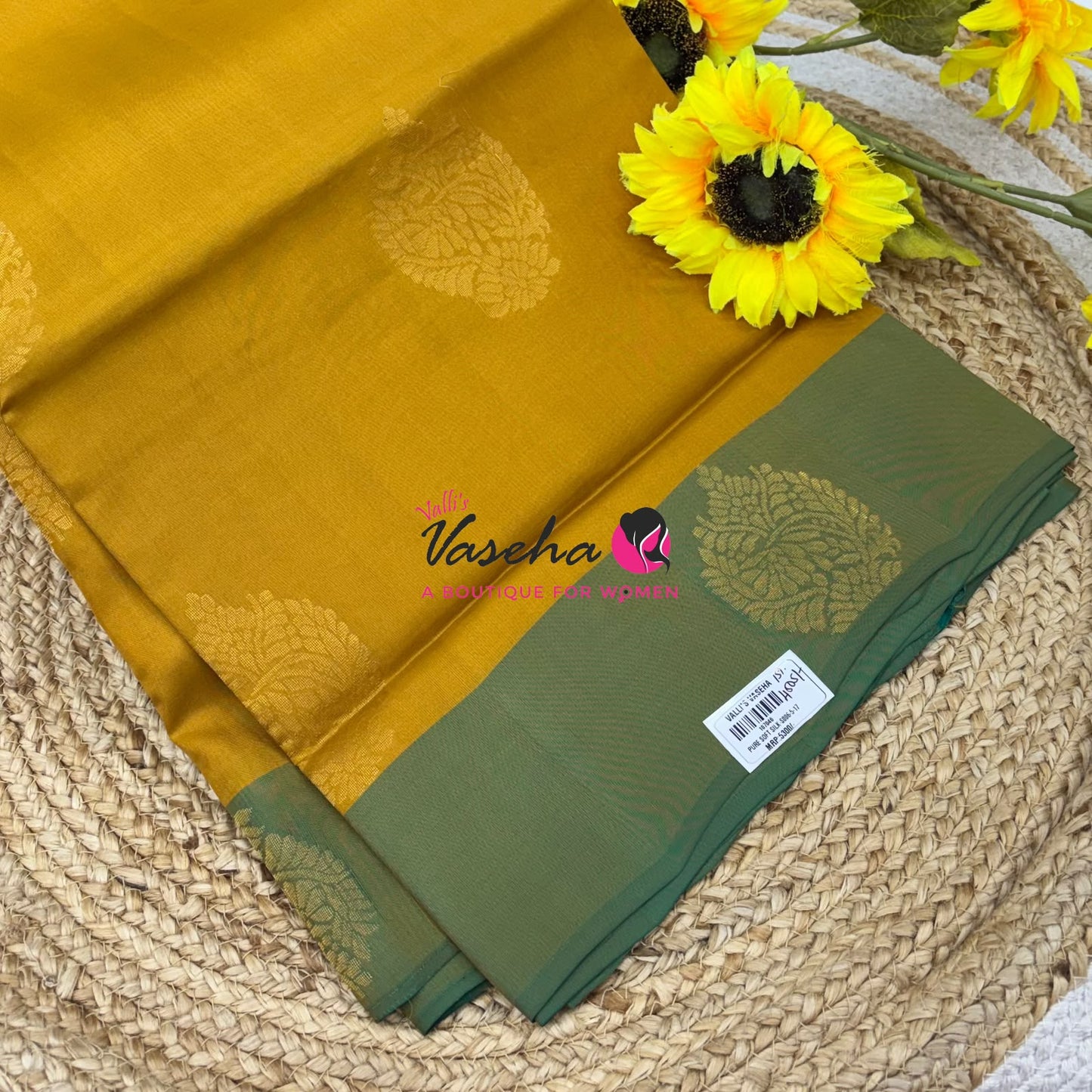 Half Mix Soft Silk Saree - Happy Sale - 15%less - VVAD001
