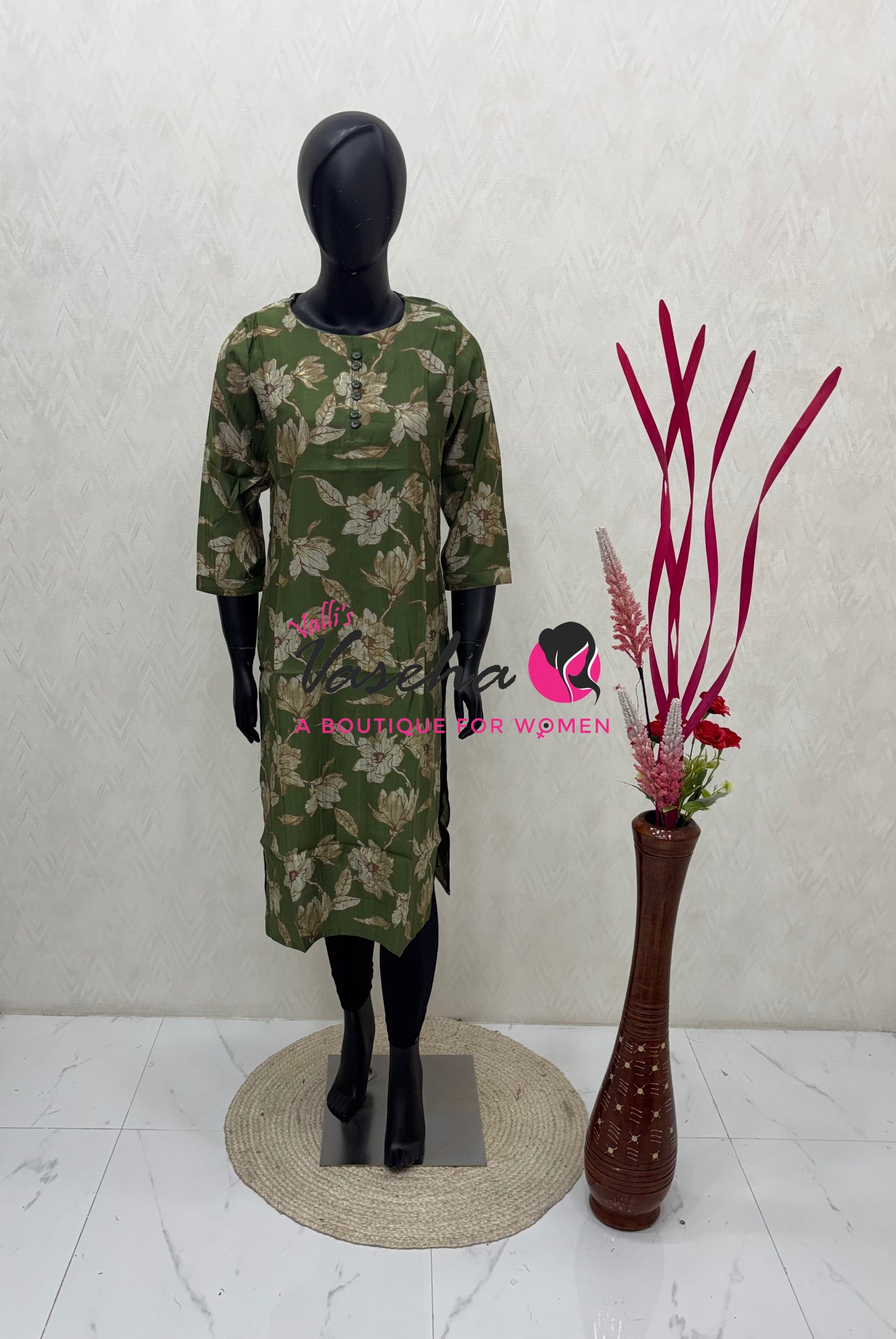 Ready Made -  Kurti - Straight Cut - VVRMS021