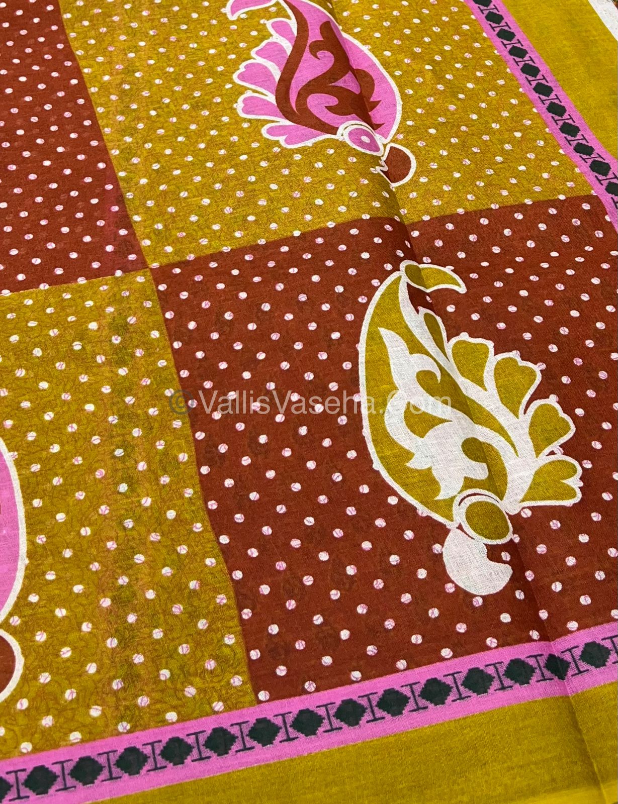 Pure Cotton Voile Saree | VVPVS001