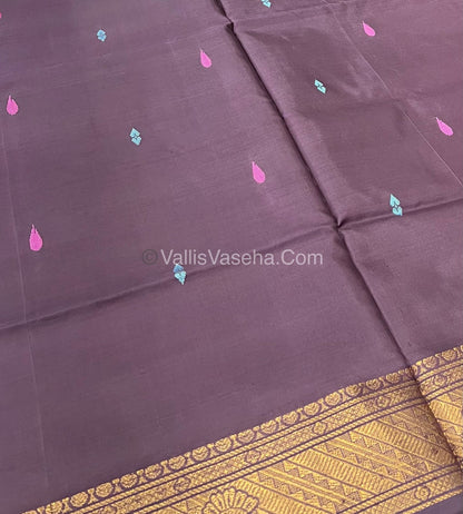 Vazhai Pattu Saree / Banana Pith - With Blouse - VVVPS001