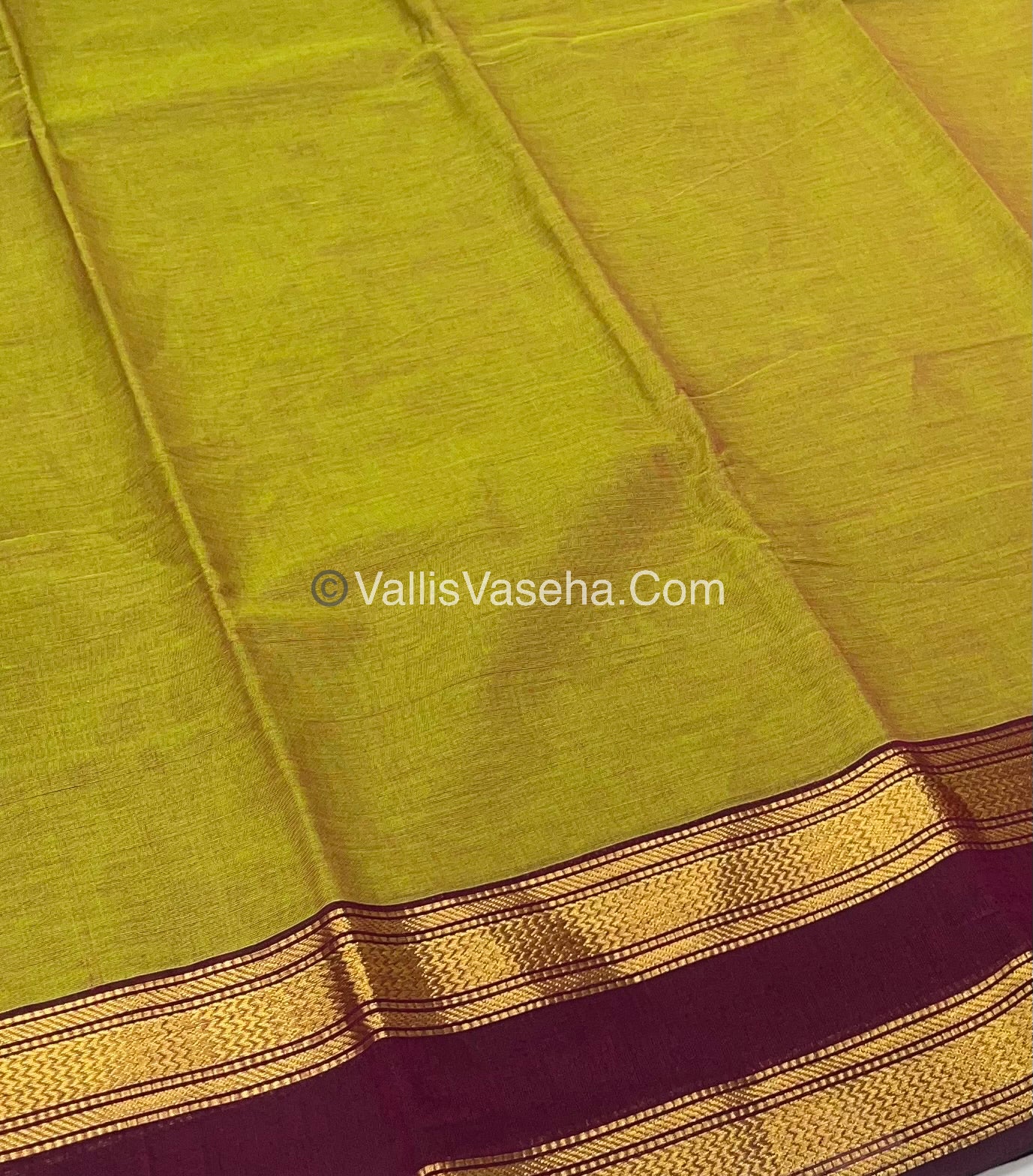 Kanchi Cotton Saree - VVKCS015